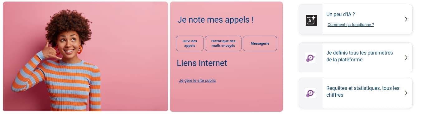 Aperçu de la plateforme RESAWAN - Liens ressources